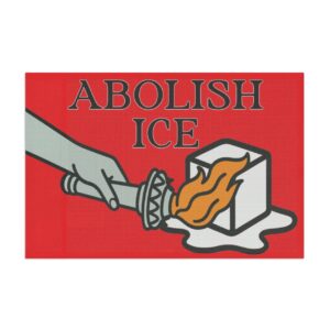 Abolish ICE Flag Support Immigrant Rights