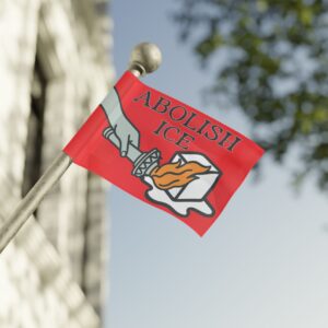 Abolish ICE Flag Support Immigrant Rights