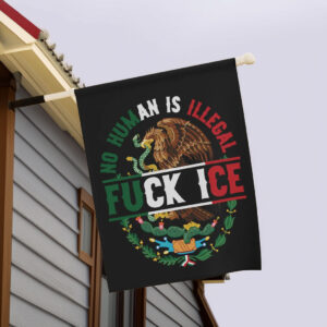 Abolish ICE Garden Flag, Protest Garden Flag