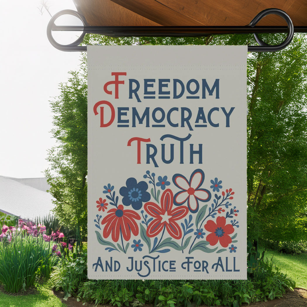 Anti Trump House Banner, Liberal Activist Yard Sign