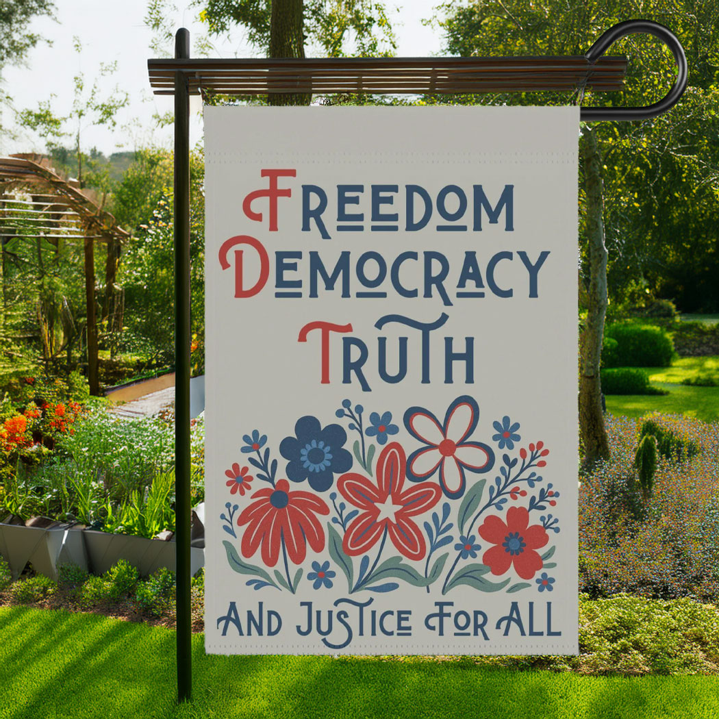 Anti Trump House Banner, Liberal Activist Yard Sign