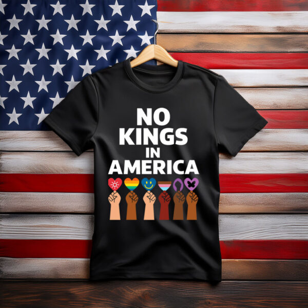 Anti Trump No Kings Shirt – 2025 Protest Tee