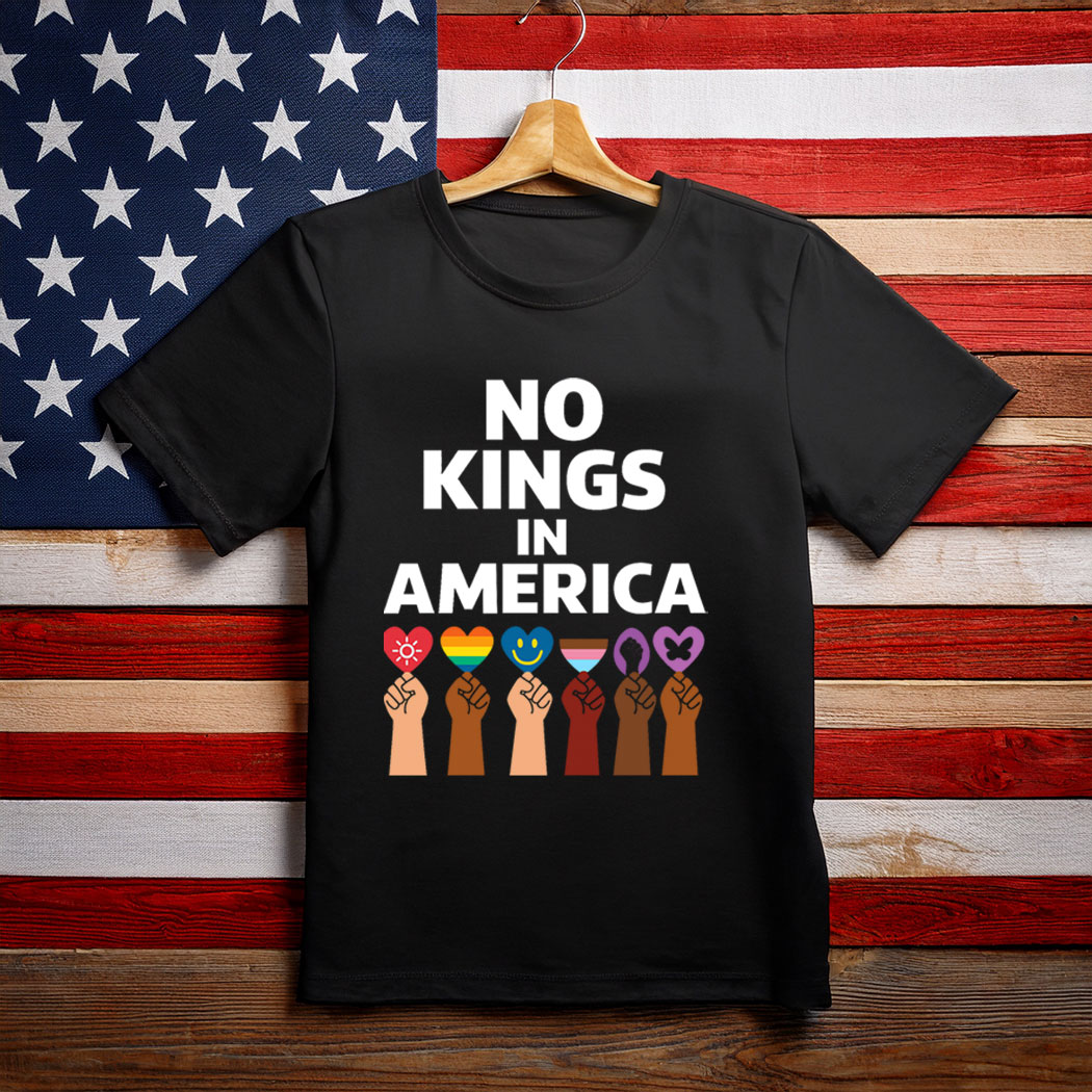 Anti Trump No Kings Shirt – 2025 Protest Tee