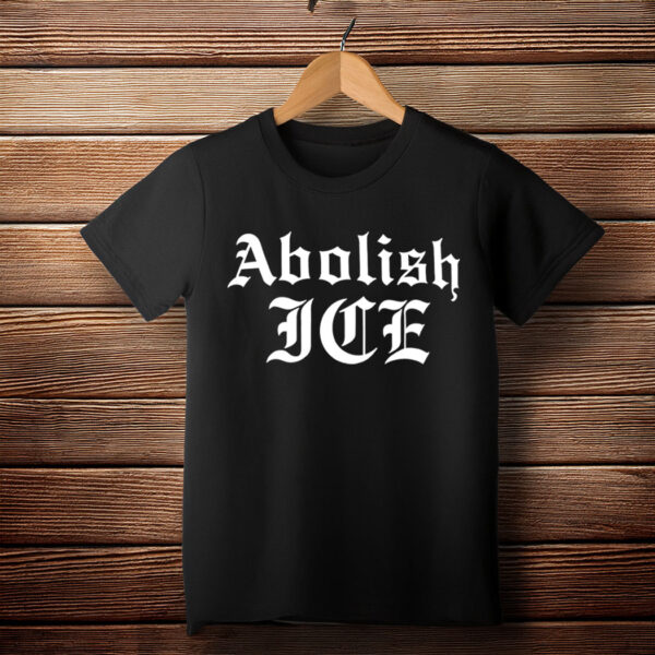 Brody King rocking an ABOLISH ICE T-Shirt
