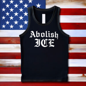 Brody King rocking an ABOLISH ICE T-Shirt