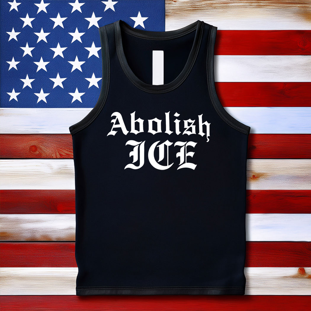 Brody King rocking an ABOLISH ICE T-Shirt