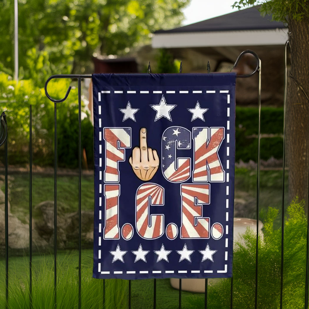 Fck Ice Activism Flag, Abolish Ice