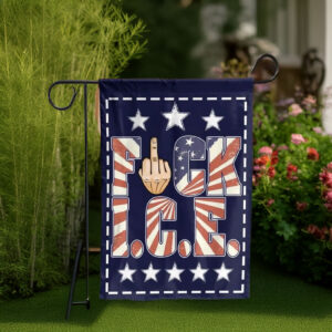 Fck Ice Activism Flag, Abolish Ice