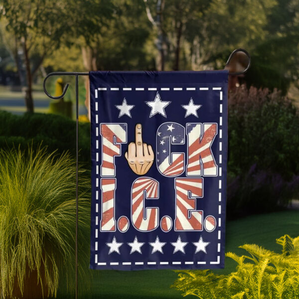 Fck Ice Activism Flag, Abolish Ice