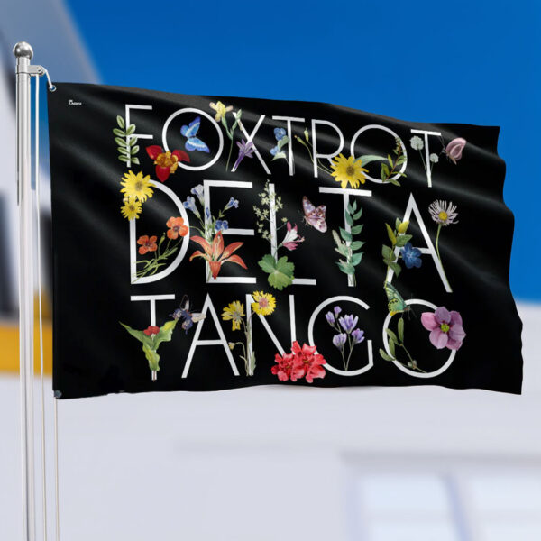 Foxtrot Delta Tango Anti-Trump Grommet Flag
