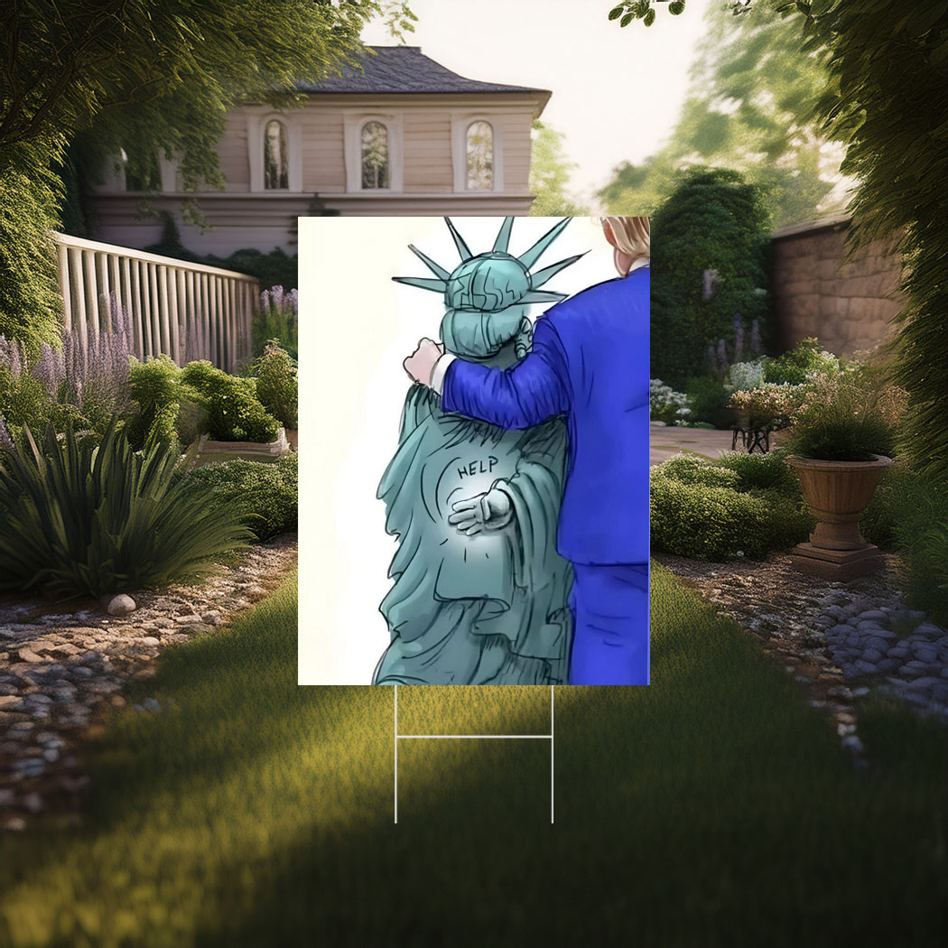 Funny No Kings Yard Sign,Anti-Trump
