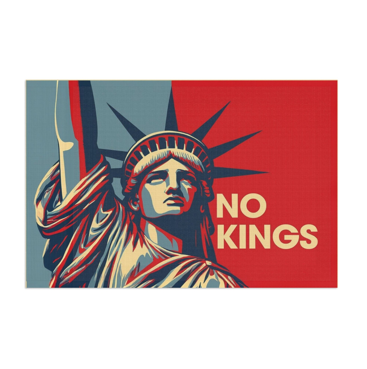 No Kings Flag, Anti Trump