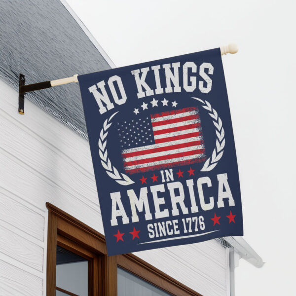 No Kings In America Anti Trump Yard Garden Flag