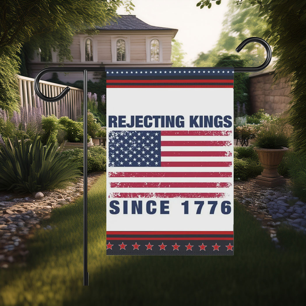 No Kings In America Anti Trump Yard Garden Flag