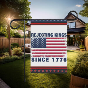 No Kings In America Anti Trump Yard Garden Flag