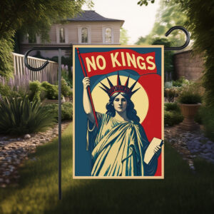 No Kings Liberty Flag