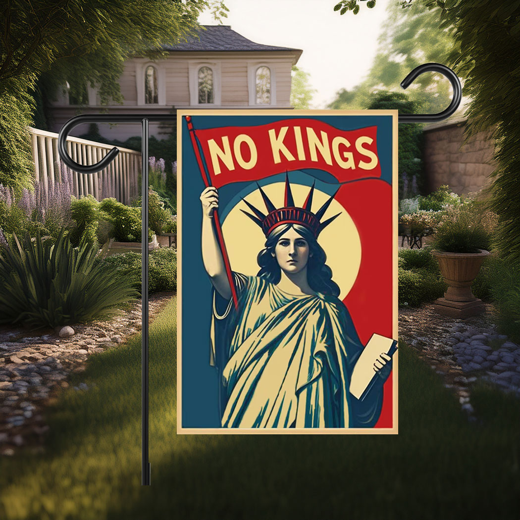 No Kings Liberty Flag