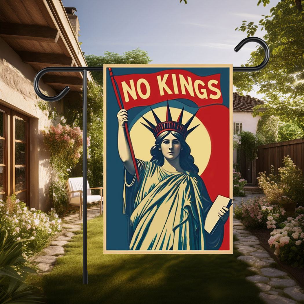 No Kings Liberty Flag