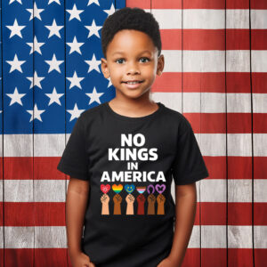 No Kings Women T-Shirt – Resist Authoritarianism 2025