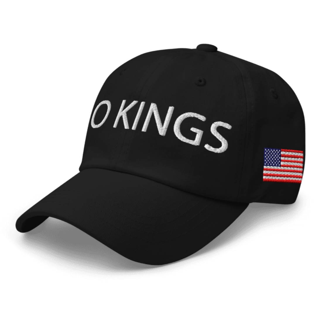 No Kings in America Protest Hat Protest Trump