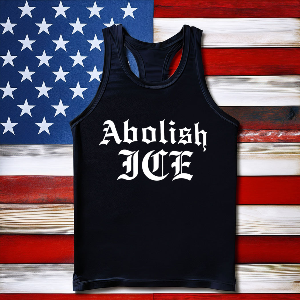 Brody King rocking an ABOLISH ICE shirt