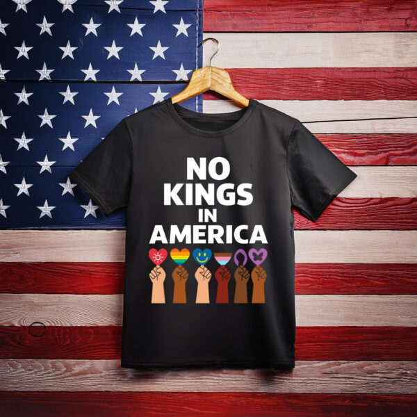 Official No Kings Anti Trump 2025 T-Shirt