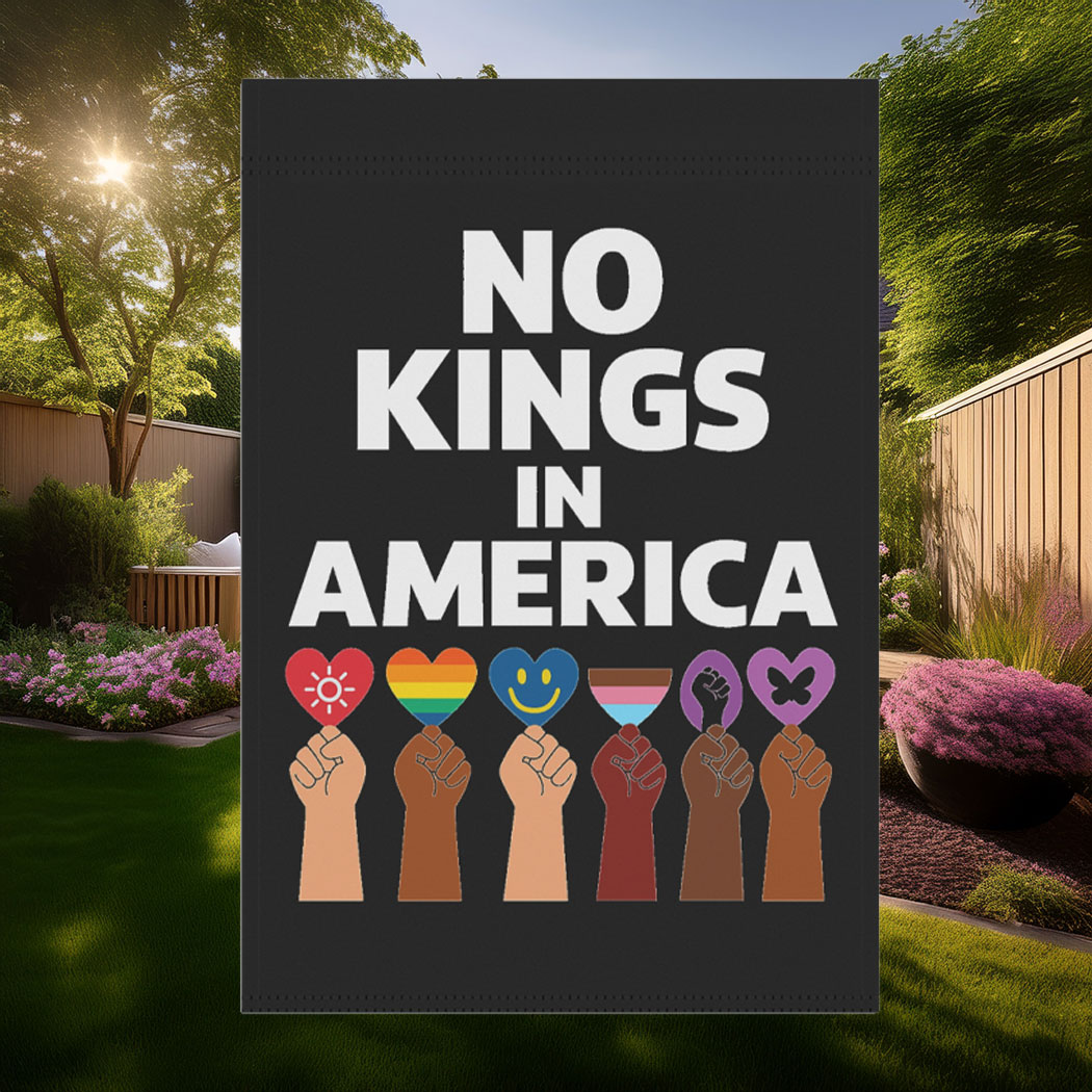 Official No Kings Flag – Anti Trump