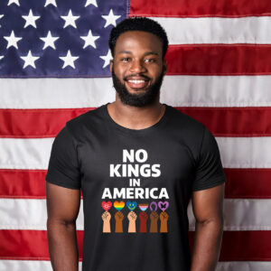 Official No Kings T-Shirt – Protest Trump