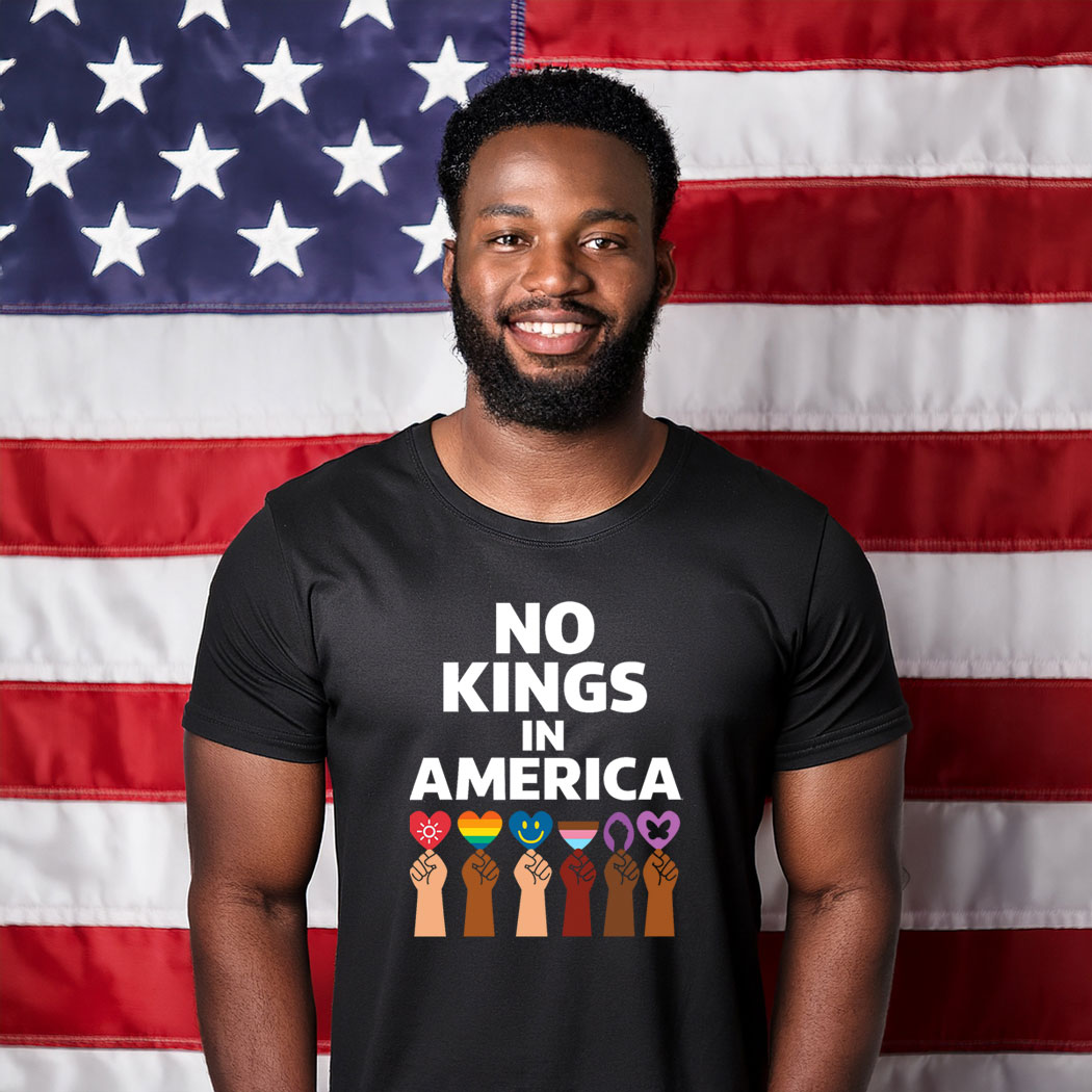 Official No Kings T-Shirt – Protest Trump