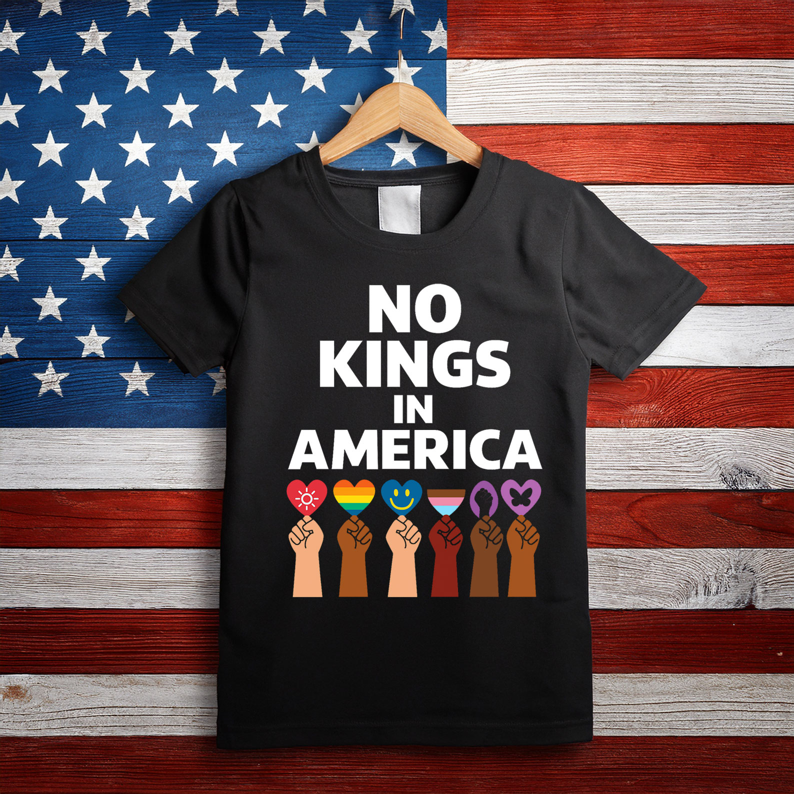 No Kings in America Shirt