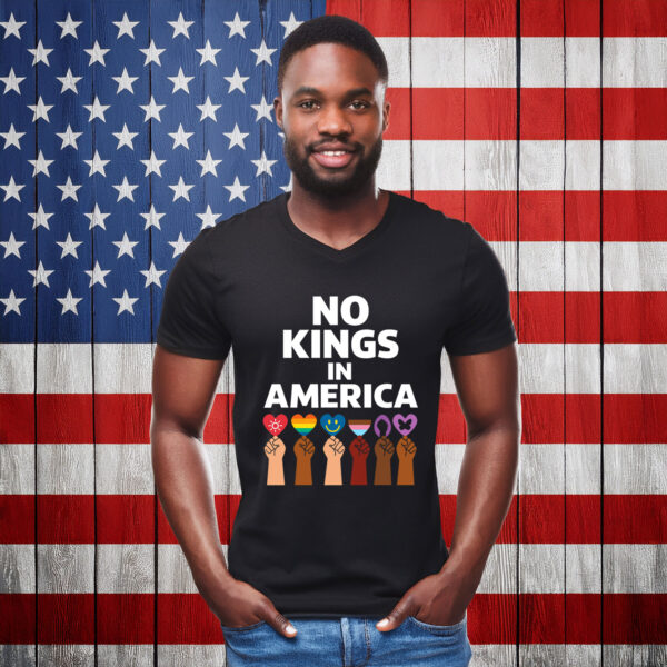 Official No Kings T-Shirt – Protest Trump