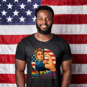 Vintage No Kings Fight Oligarchy T-Shirt